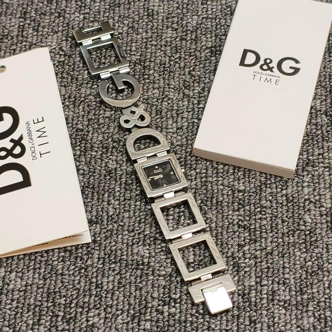 ♥️ 動作品 D&G スクエアフェイス 腕時計