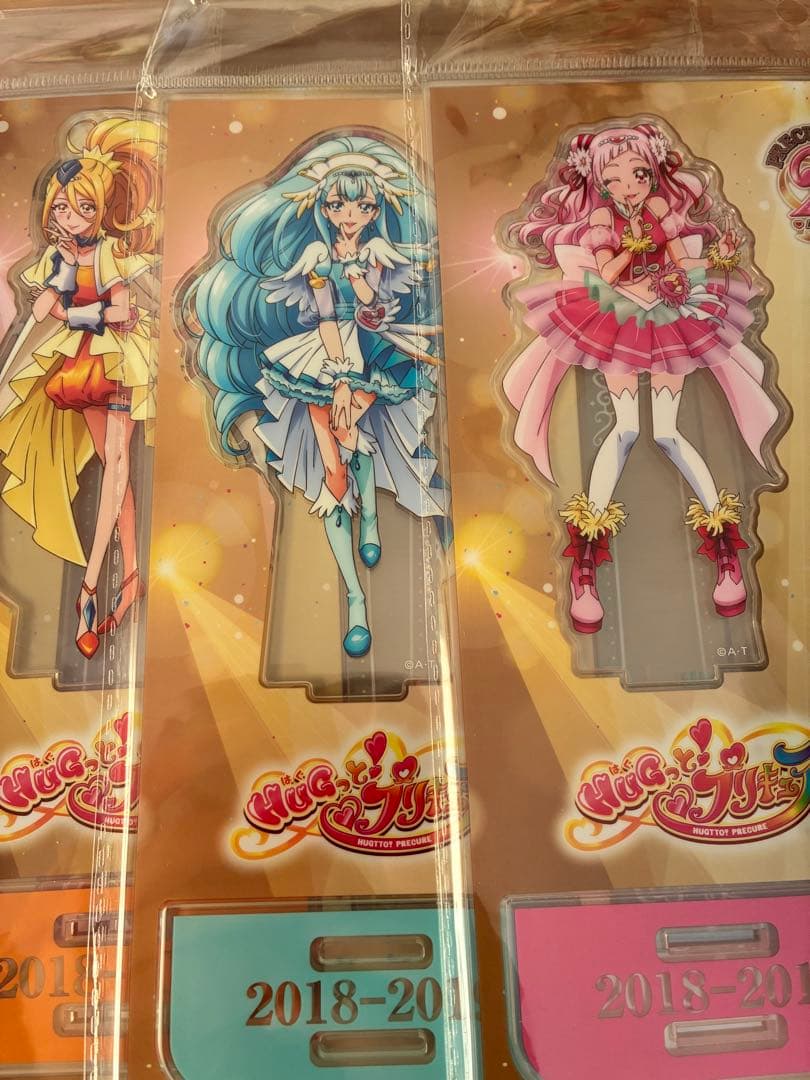 プリキュア　アクリルスタンド　20th セット