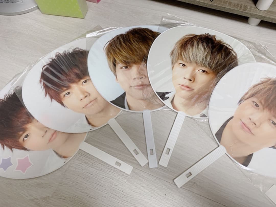 NEWS 増田貴久　山下智久　うちわ