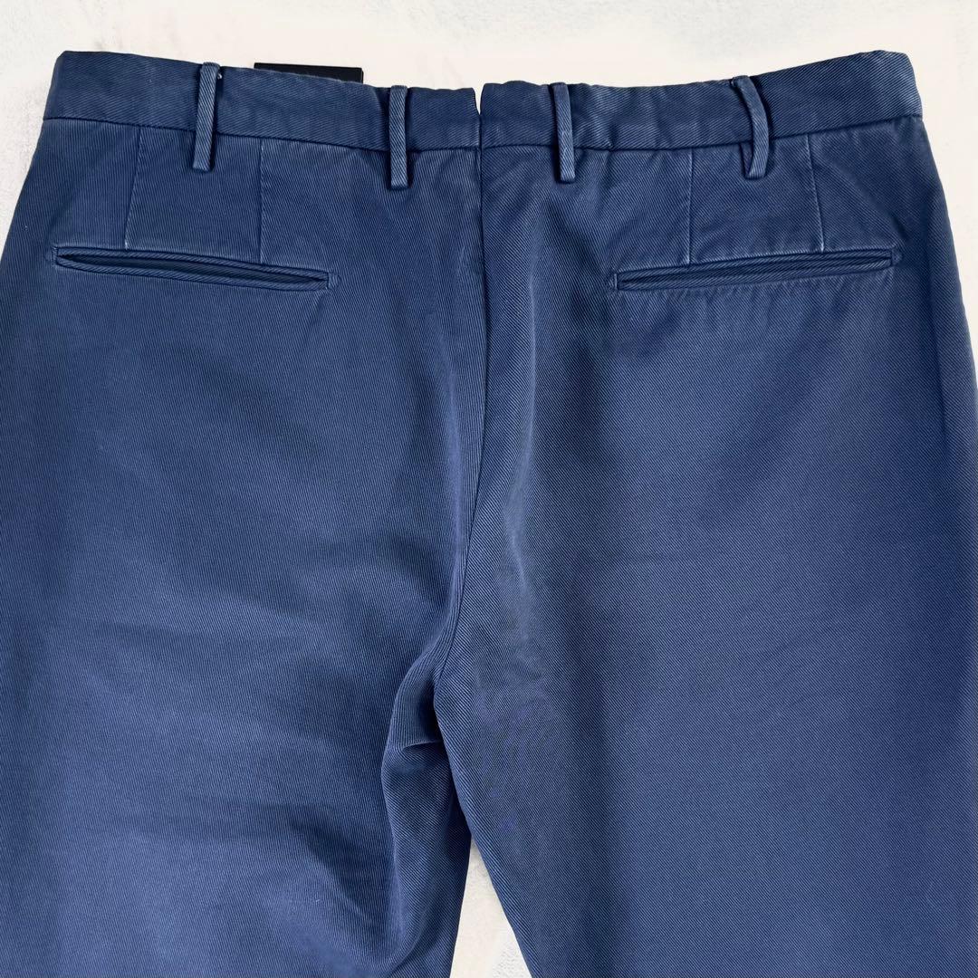 未使用品 INCOTEX インコテックス チノ ブルー 52