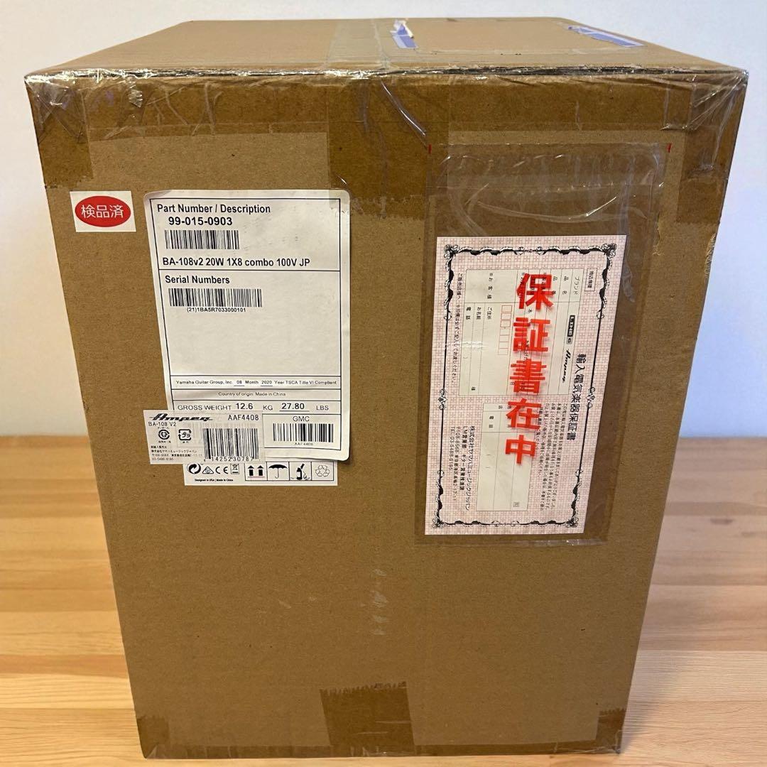 新品未開封✨Ampeg アンペグ BA-108v2 ベース用アンプ コンボタイプ