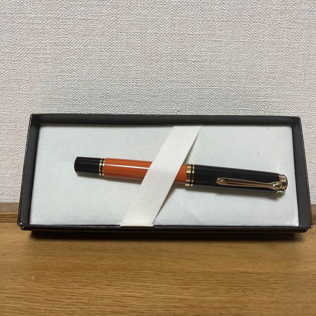 【新品】PelikanペリカンM800 バーントオレンジ　限定モデル　M