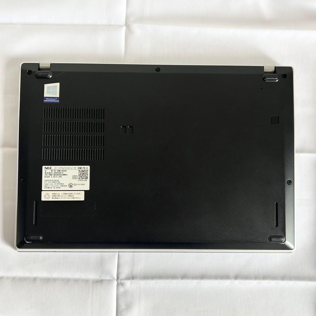 美品 NEC ノートパソコン SSD256 Win11 Corei5 A46
