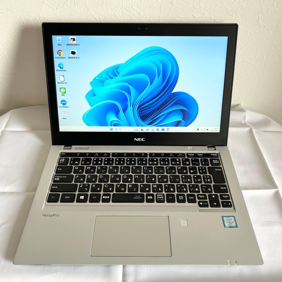 美品 NEC ノートパソコン SSD256 Win11 Corei5 A46