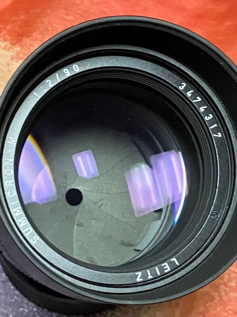 Mマウント　ズミクロン　90mm F2