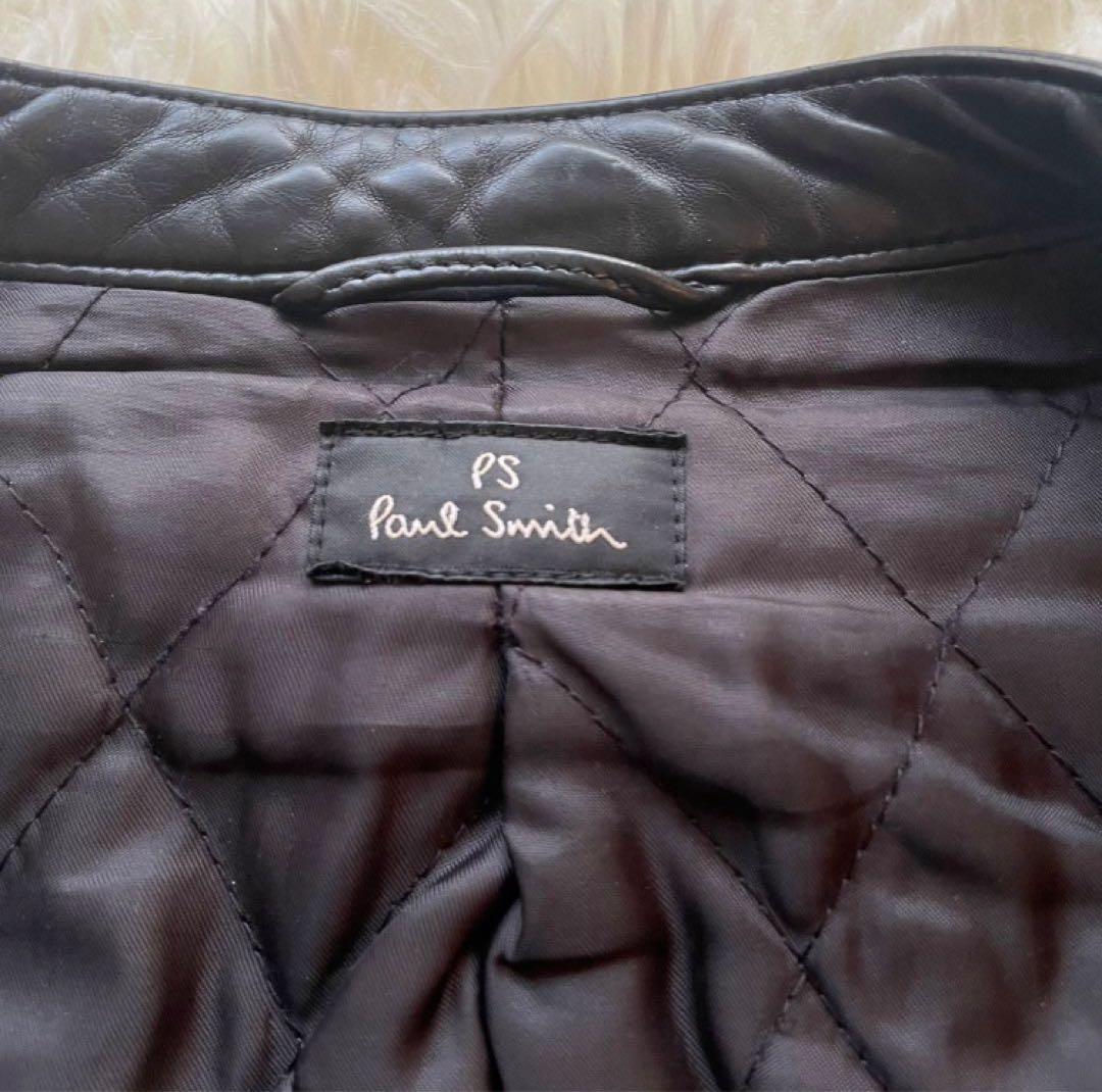 Paul Smith ポールスミス ライダースジャケット ラムレザー 羊革 Ｍ