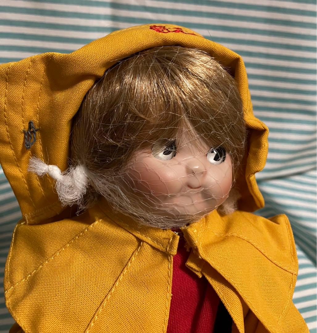 キャンベルスープ古い人形＊アメリカントリー雑貨アンティークドールインテリア飾り