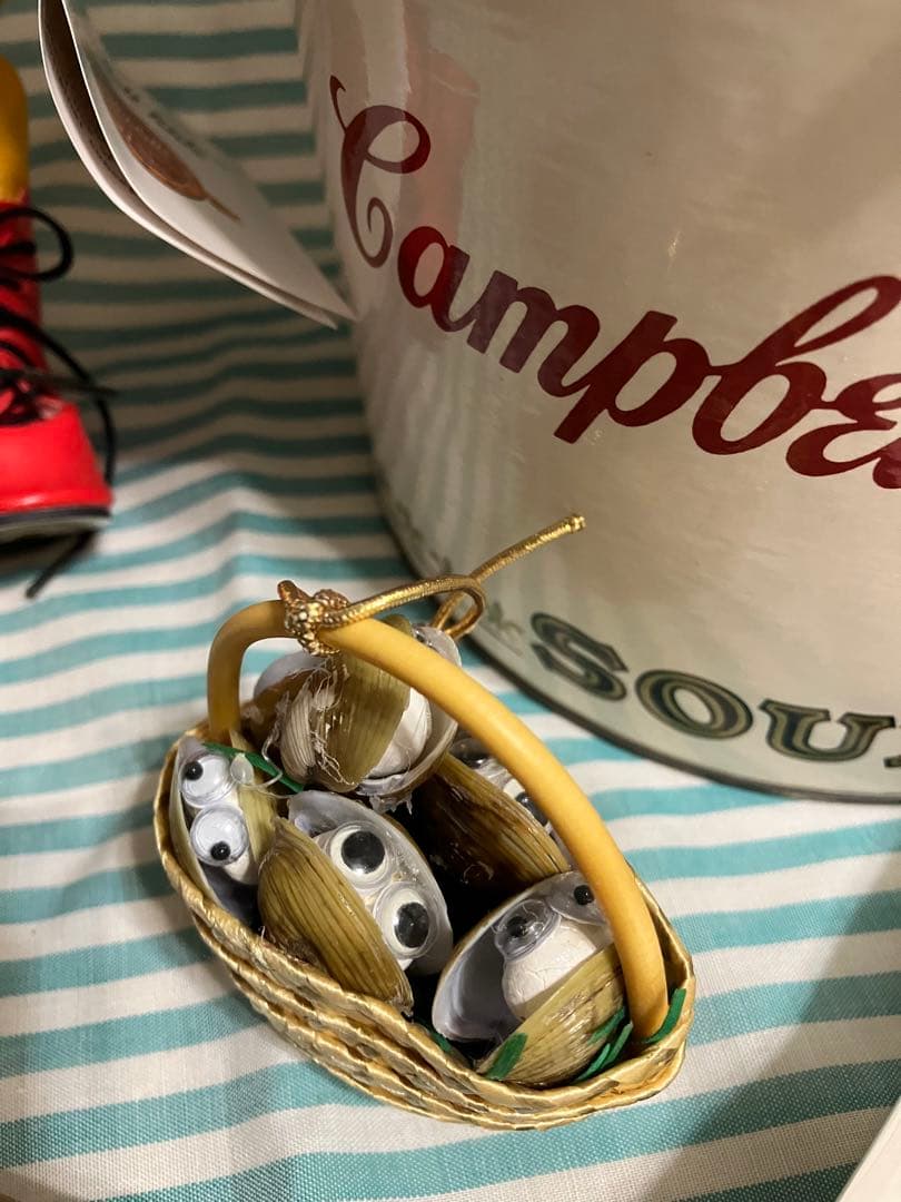 キャンベルスープ古い人形＊アメリカントリー雑貨アンティークドールインテリア飾り