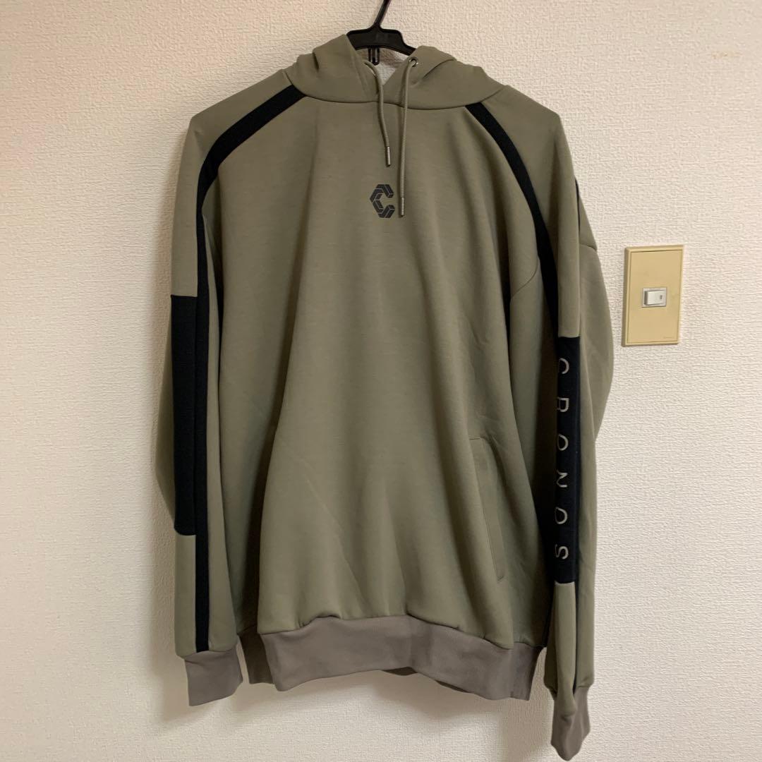 CRONOS カーキ Mサイズ パーカー