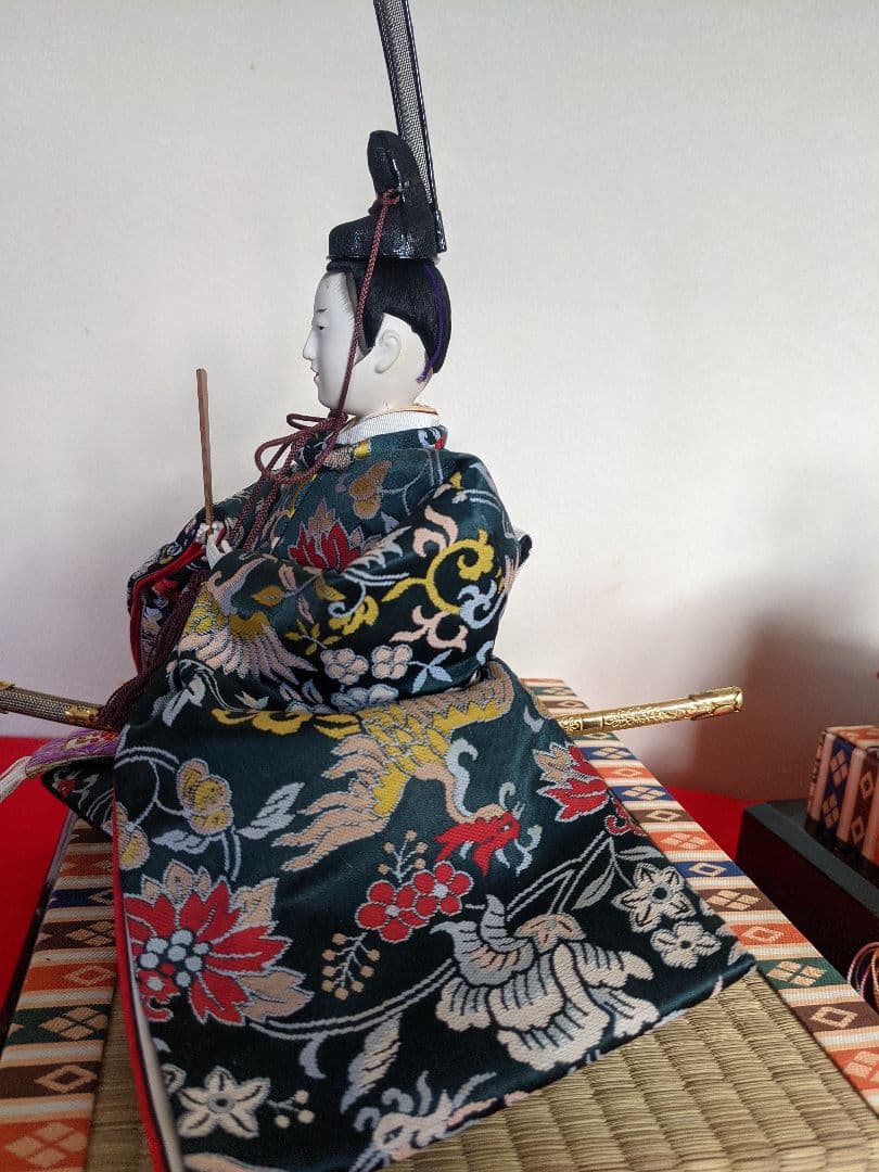 有職人形司　平安桂甫作親王飾り