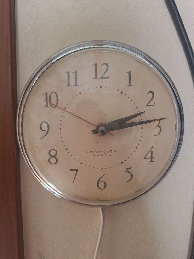 アメリカ製 50's？ WESTCLOX electric ヴィンテージ 時計