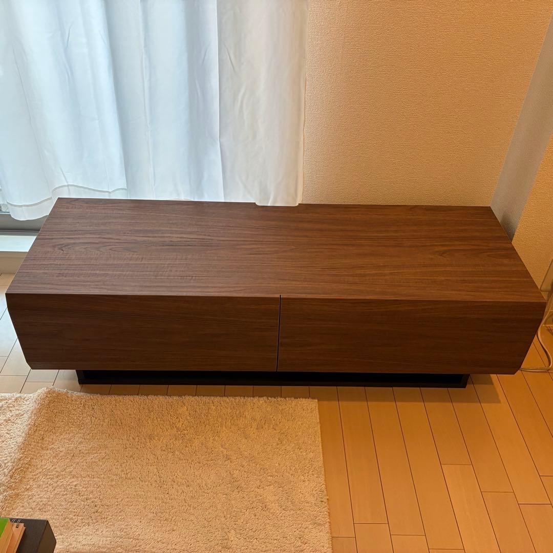 【美品】白井産業 テレビ台 テレビボード 120cm ブラウン