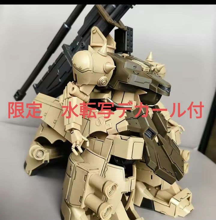 1/144 YMS-16M XAMEL ザメル 砂漠カラー　限定水転写デカール付