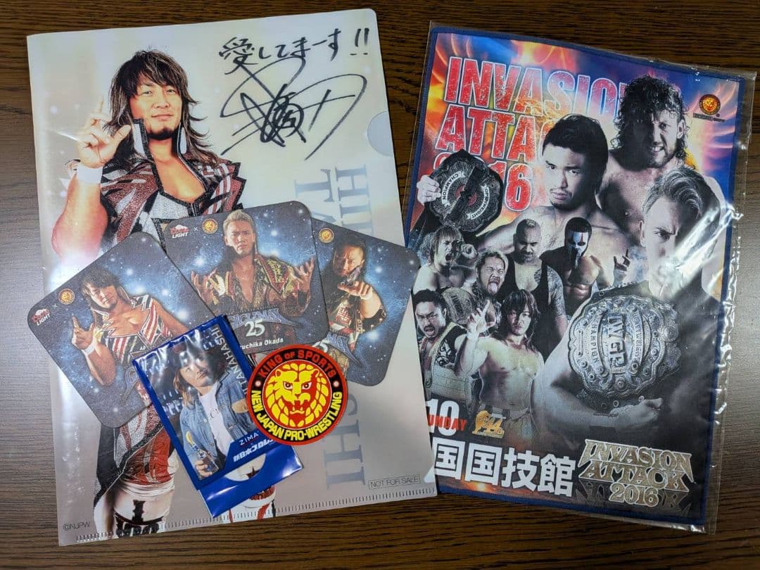 新日本プロレス Tシャツ チャンピオンベルト グッズ セット まとめ売り お得