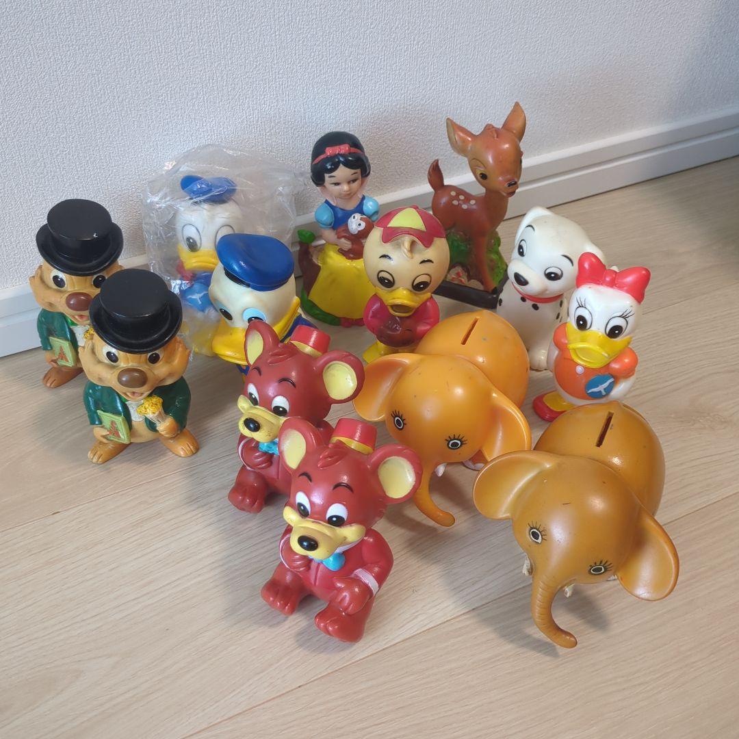 【超希少】非売品　昭和レトロ　ソフビセット　５９体