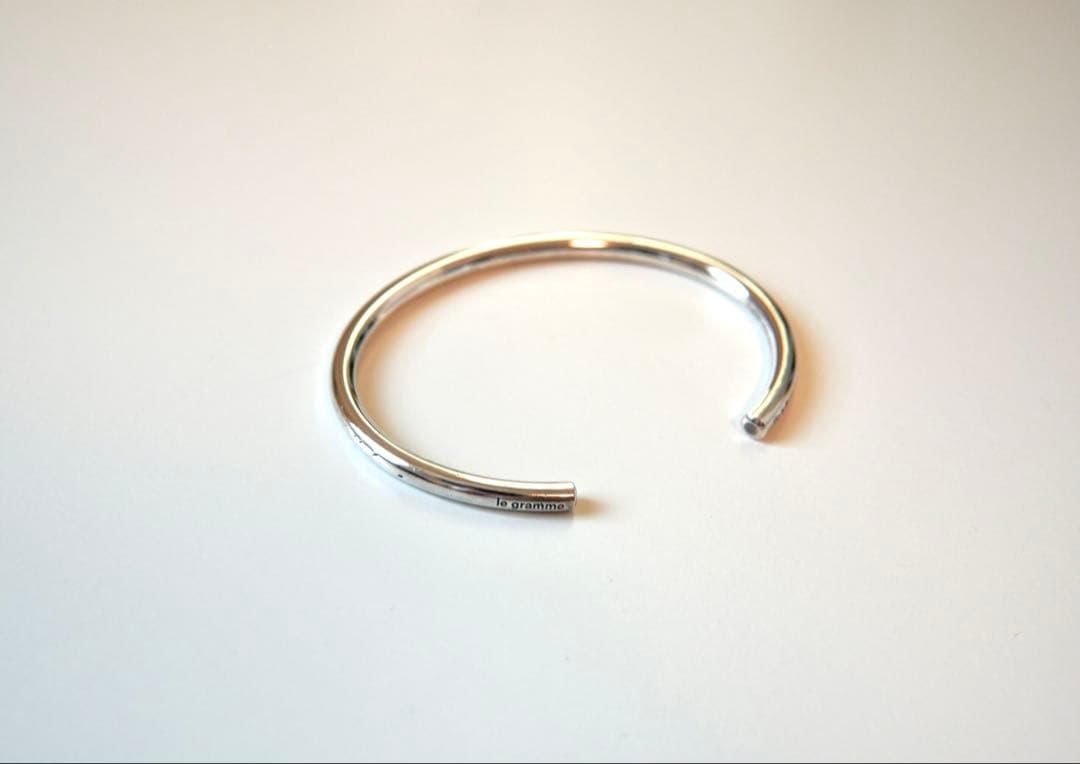 アクセサリー le gramme 15g silver bangle