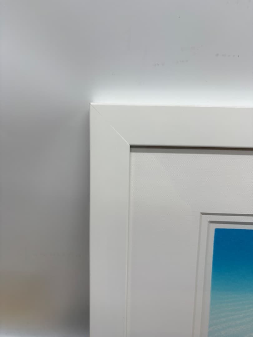 【裏サイン】 笠井正博　シルクスクリーン　『au bord de la mer』