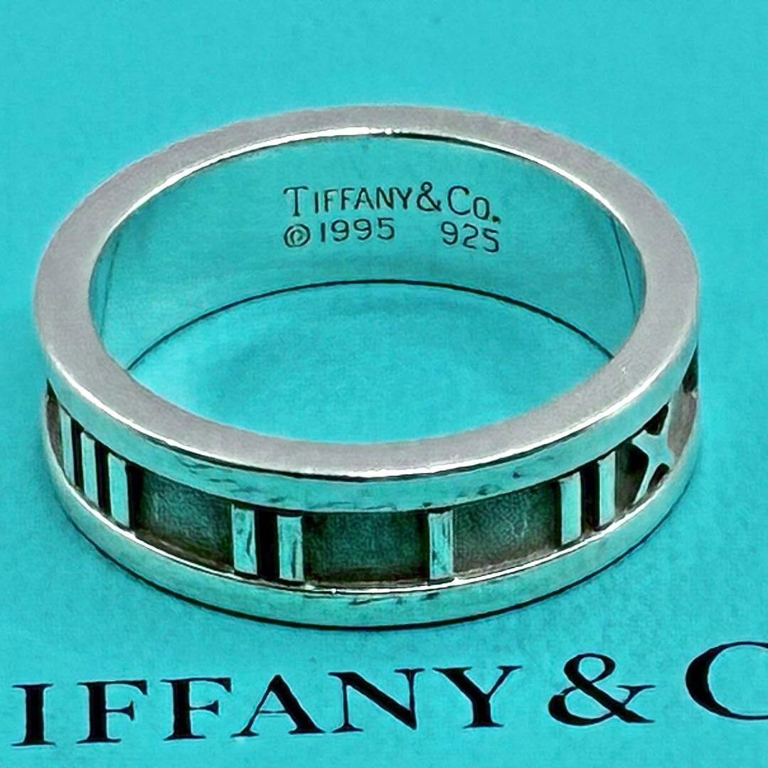 ティファニー アトラス リング 17.5号 指輪 シルバー925　メンズ　大きめ