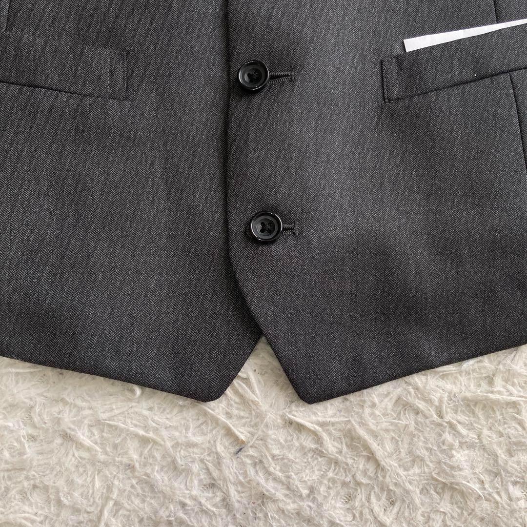 ［未使用］TAKEO KIKUCHI ジレ グレー LL ビジネス フォーマル