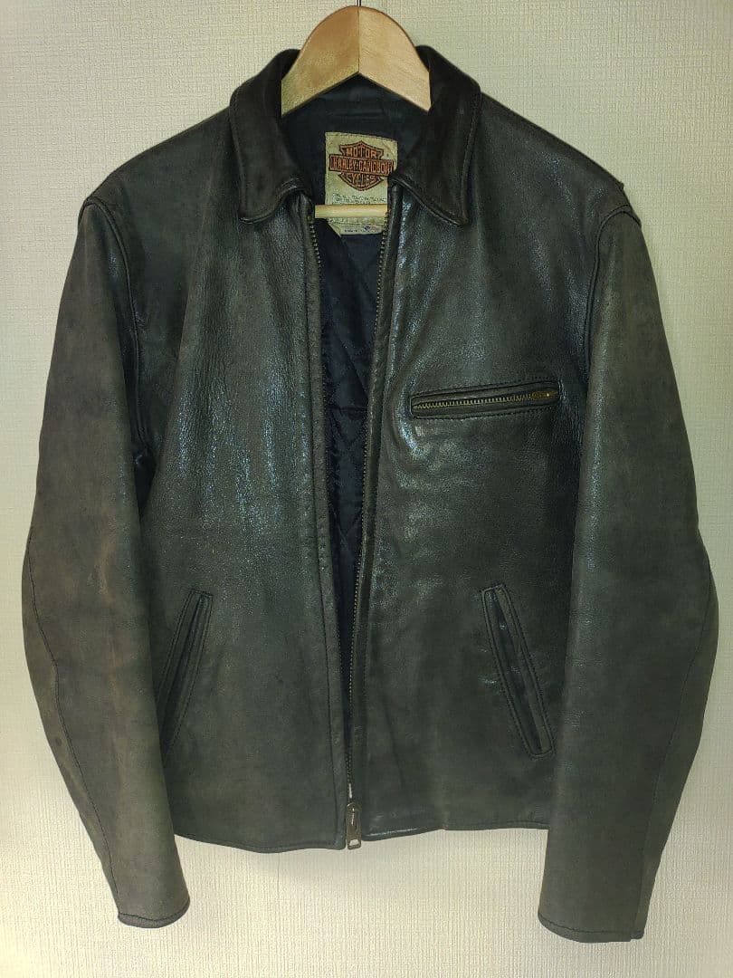 本革ブルゾン　ハーレーダビットソン