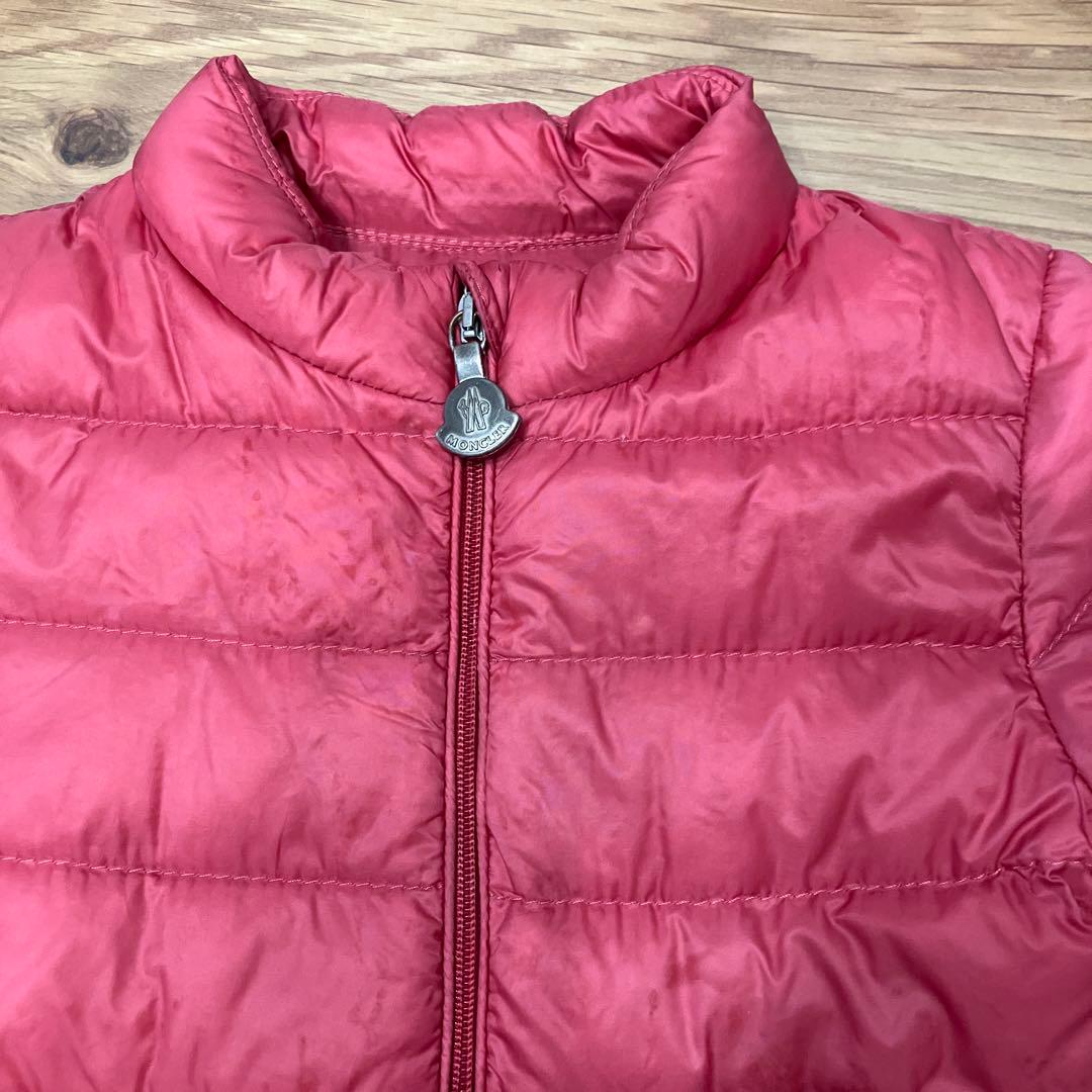 MONCLER キッズ ダウンコート ピンク