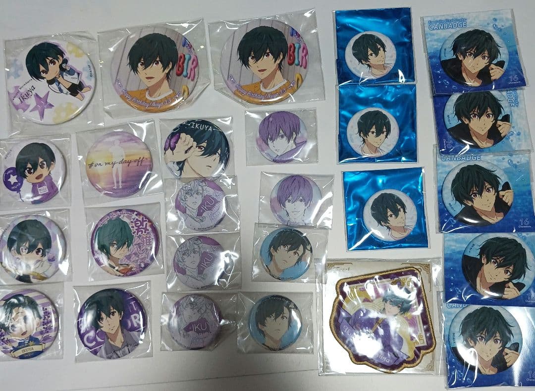 Free!　桐嶋郁弥　缶バッジセット　バラ売り可能