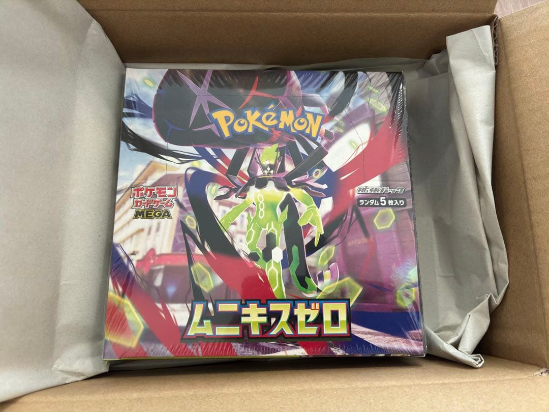 【ポケセン産】ポケモンカードゲーム ムニキスゼロ BOX シュリンク付き