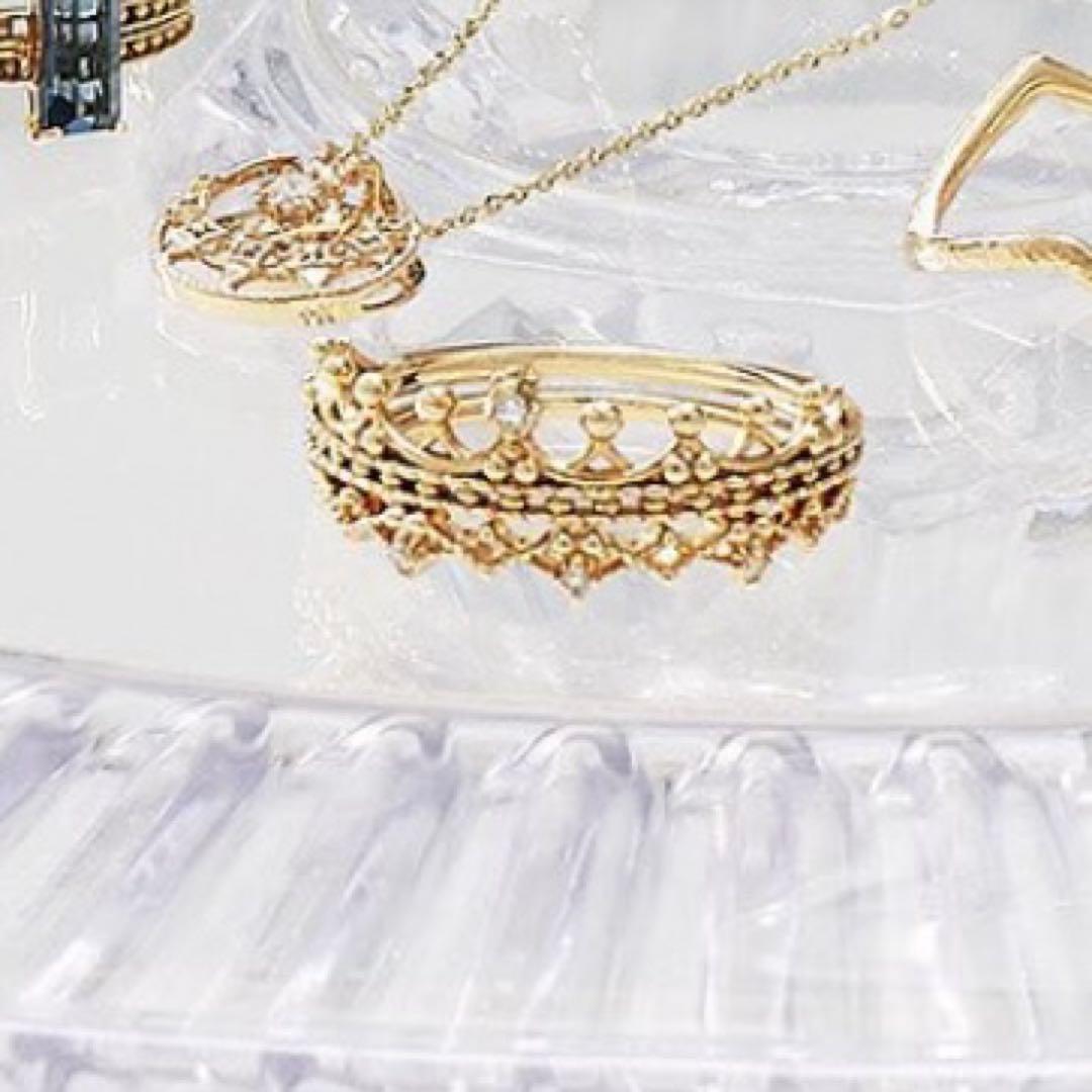 NOJESSノジェスダイヤモンドピンキーリング5号