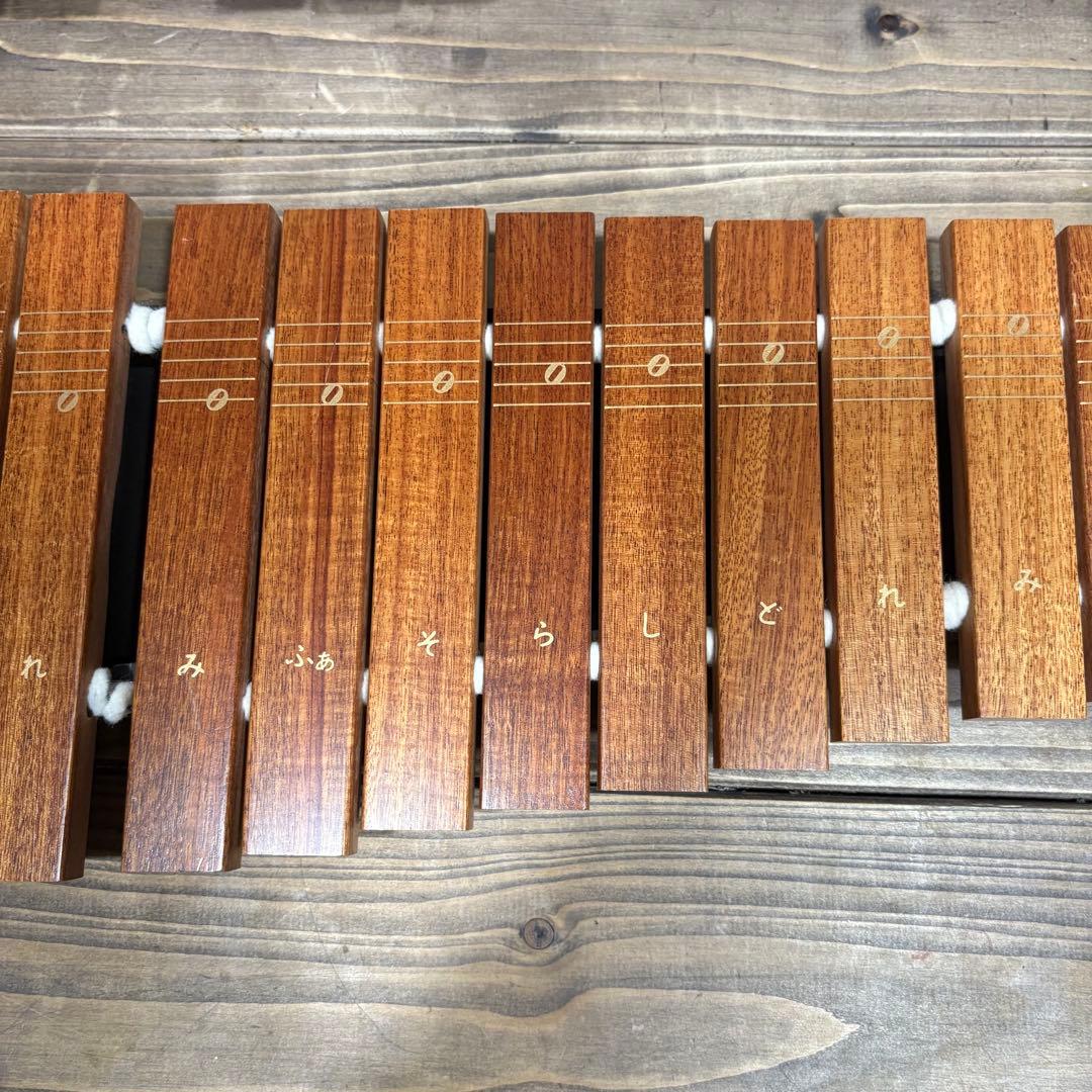 Zen-on ゼンオン シロフォン ZX32BK マレット３組 木琴 コンパクト