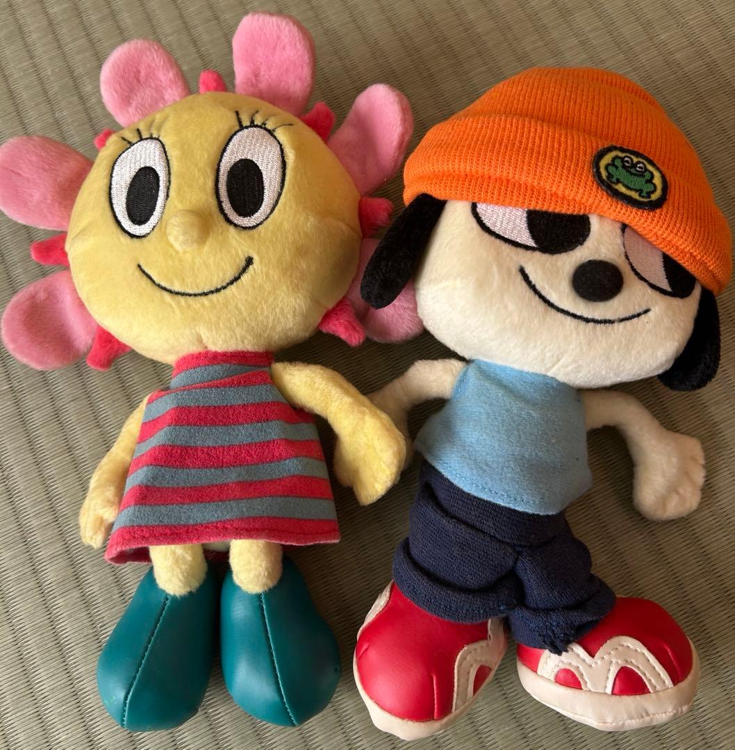 パラッパ　サニーちゃん　ぬいぐるみ　パラッパラッパー