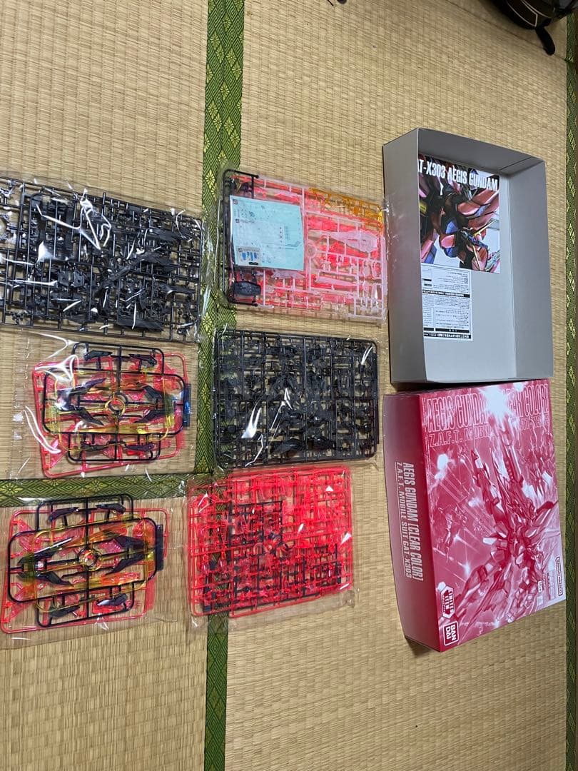 MG イージスガンダム 1/100 クリアカラー