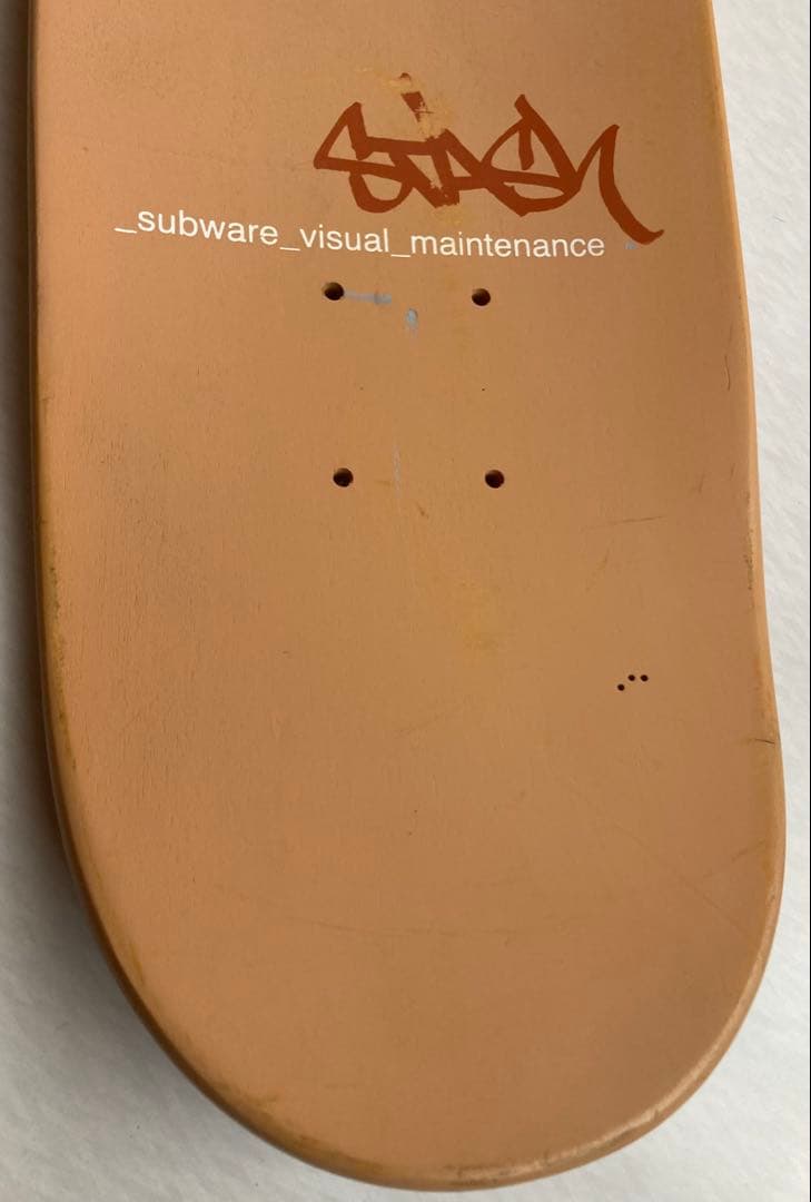 SUBWARE サブウェア stash recon スケートデッキ美品 NYC