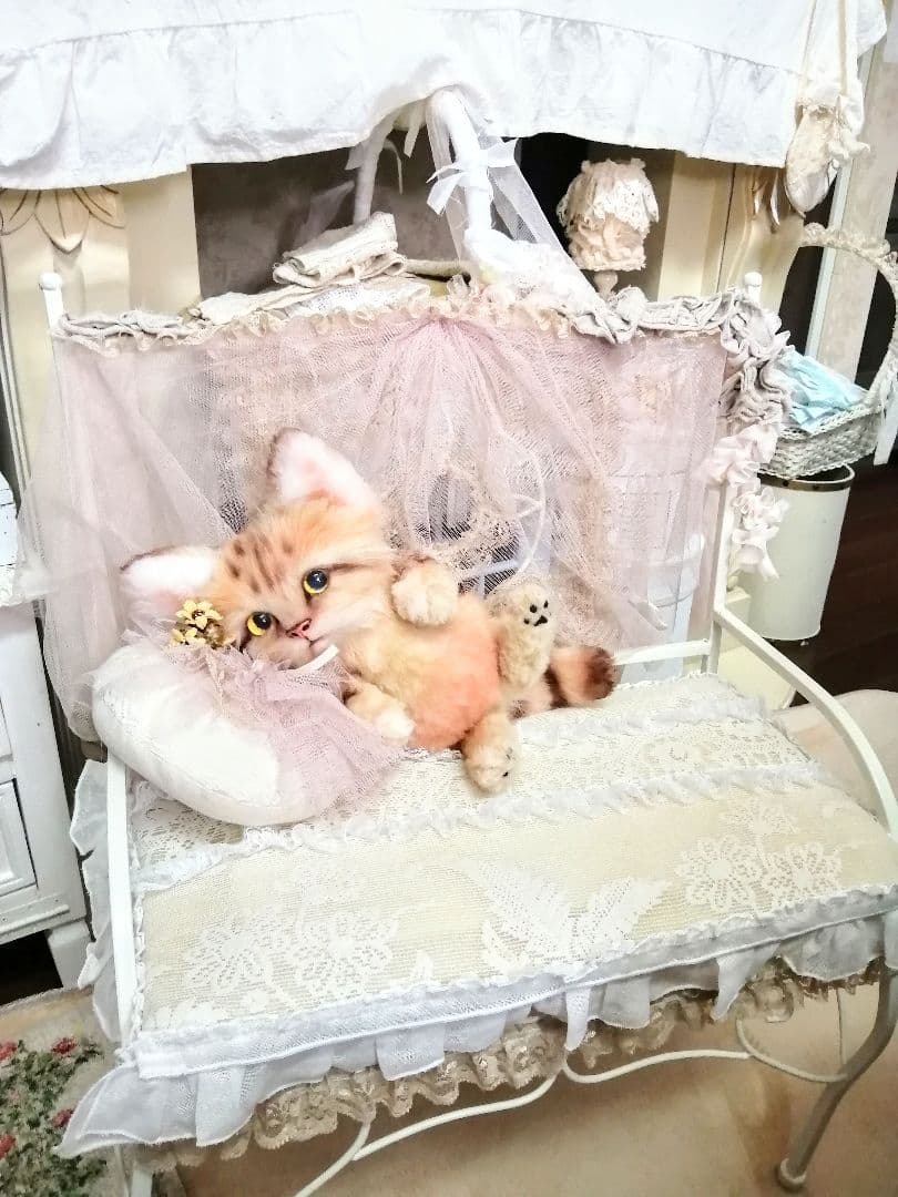 ホワイト♡アイアンドールチェア♡ソファー♡クッション♡白家具♡