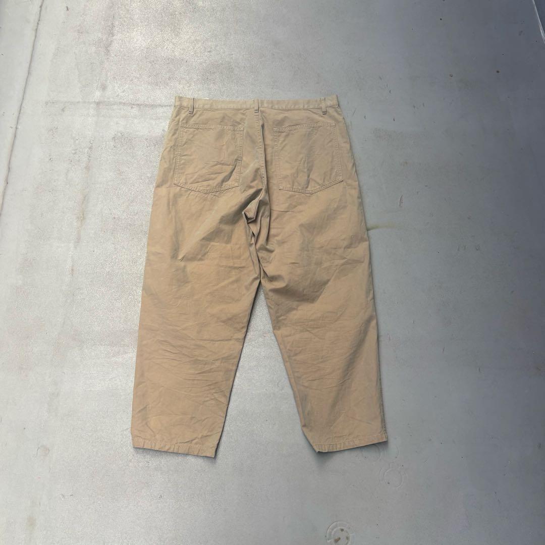 comme des garçons SHIRT フランス製　８部丈　パンツ　無地