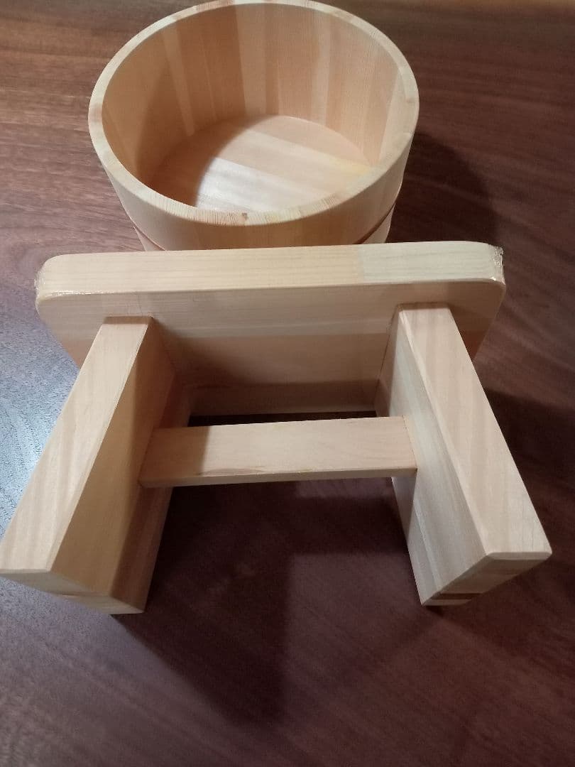 keisan 風呂椅子　風呂おけ　むく材　さわら　ひのき