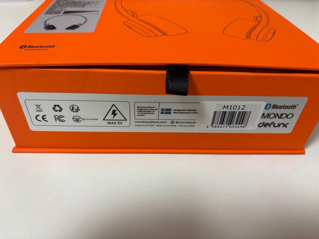 MONDO by DEFUNCワイヤレスヘッドホン