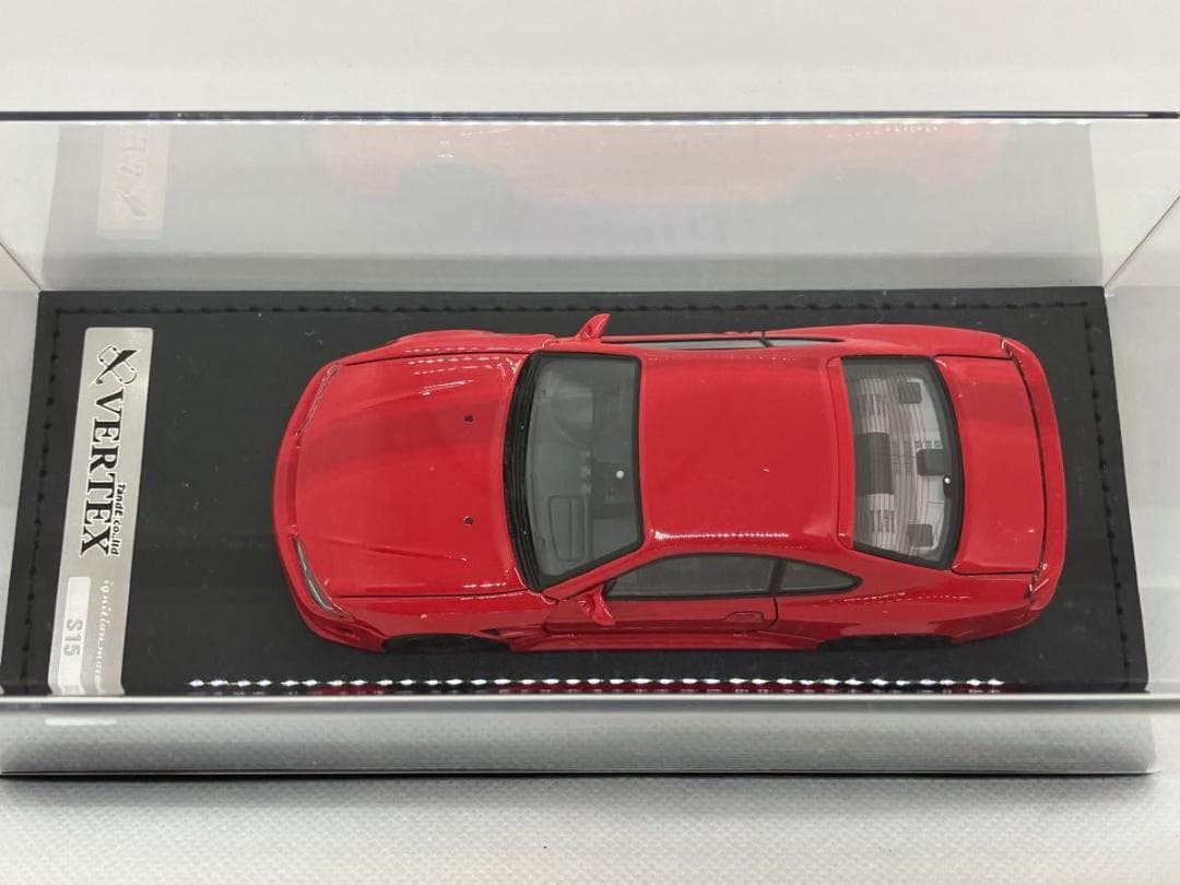 ★1/43★VERTEX S15 シルビア★レッド★イグニッションモデル★