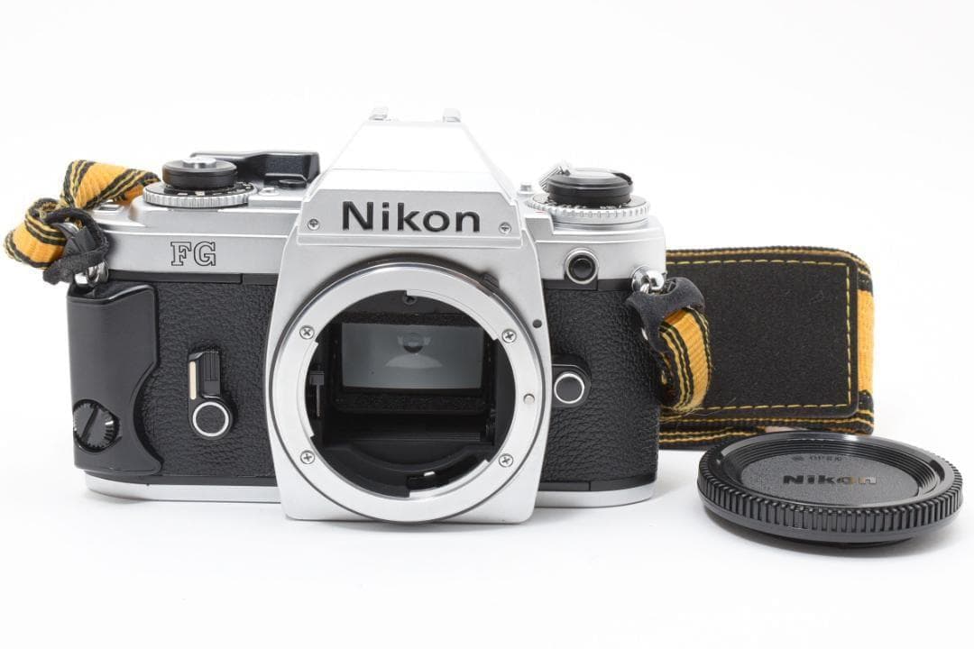 美品 NIKON FG シルバー フィルム　モルト新品交換済 M840