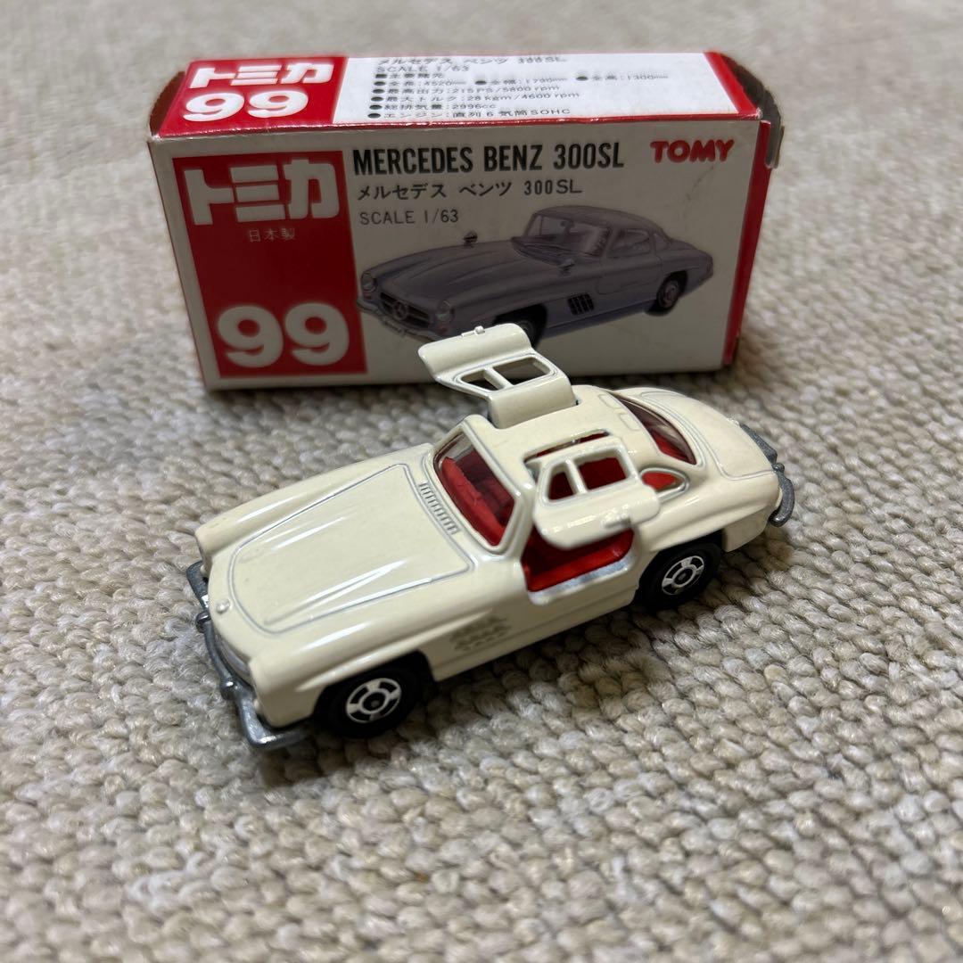 日本製トミカ赤箱 メルセデス・ベンツ 300SL 1/63