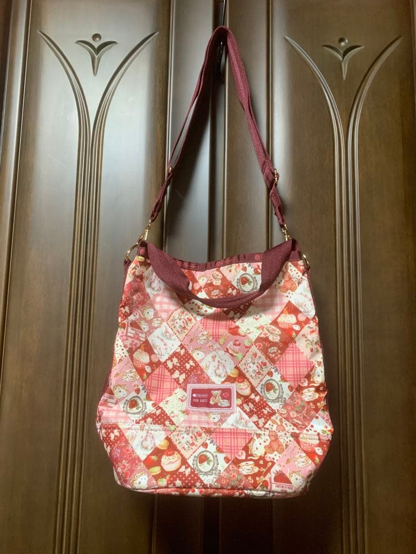 ピンクハウス×レスポートサックスコラボショルダーバッグ