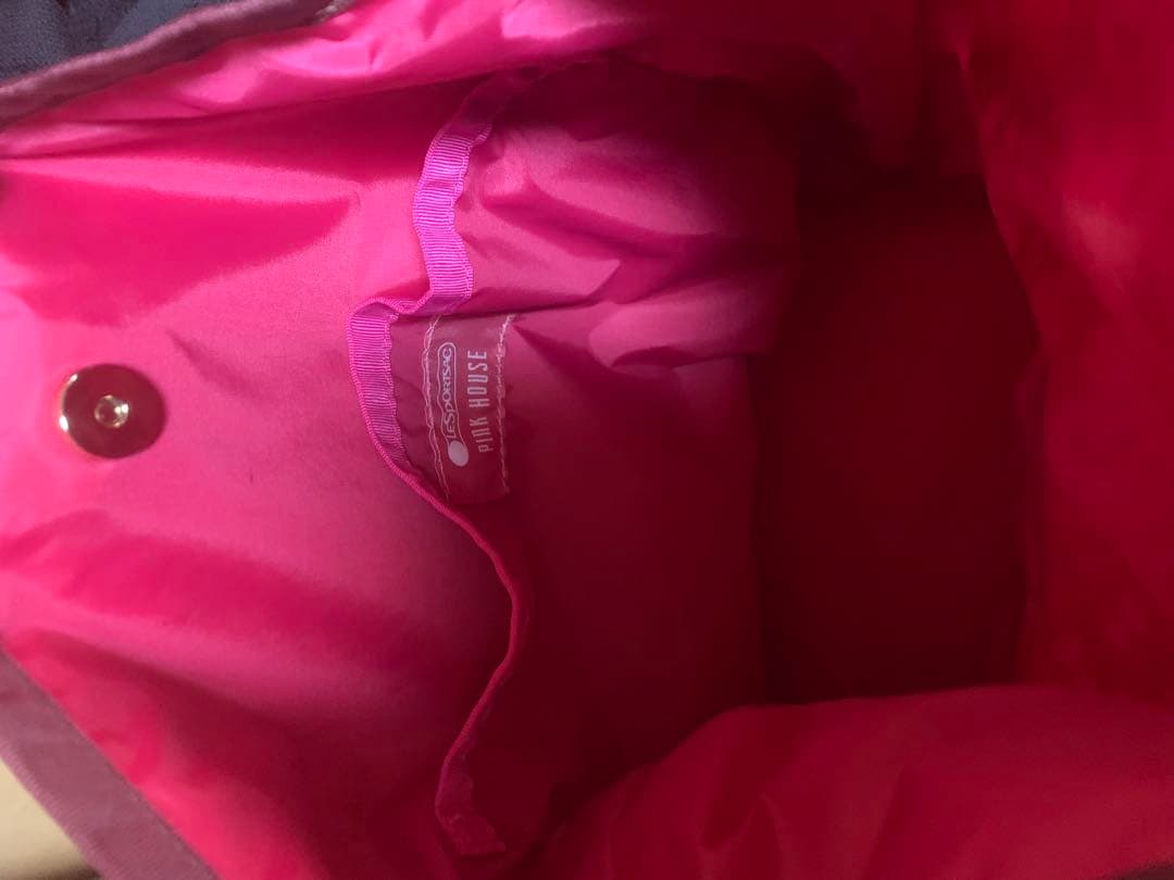 ピンクハウス×レスポートサックスコラボショルダーバッグ