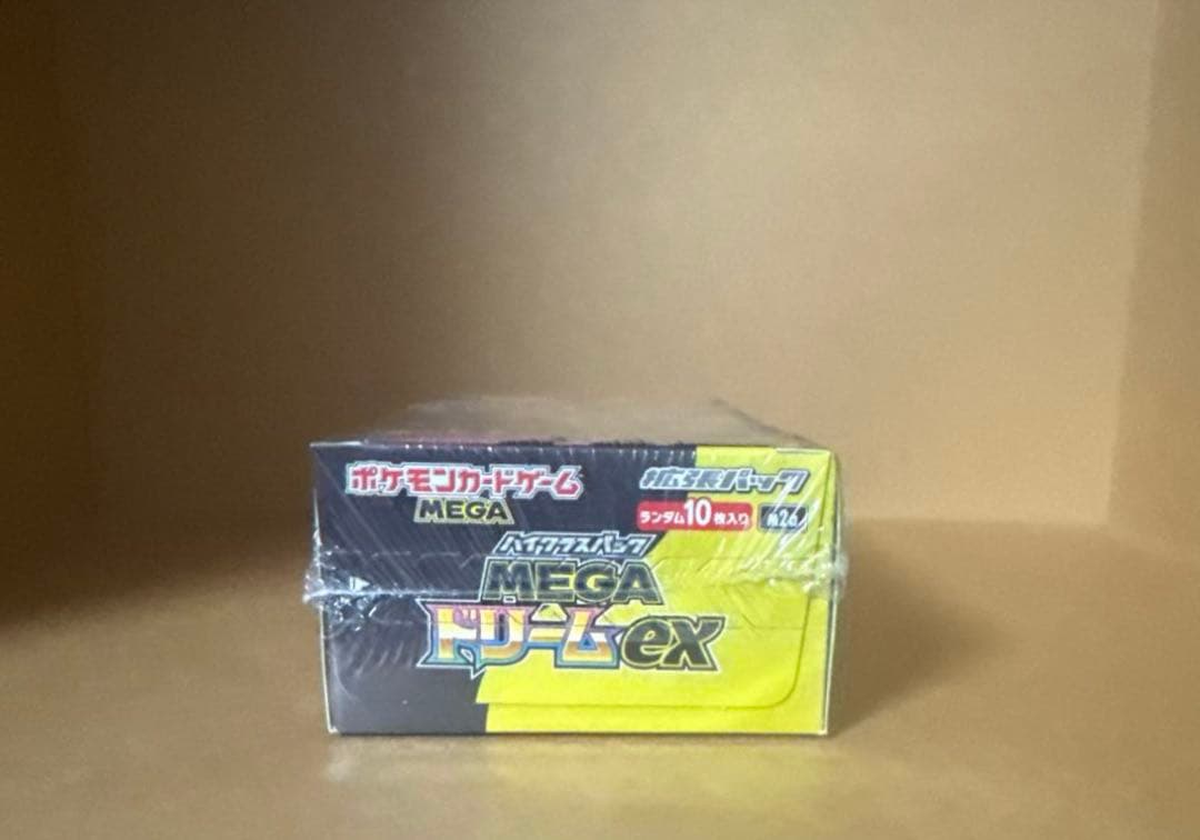 MEGAドリームEX ポケモンカードゲーム BOX シュリンク付 新品未開封品