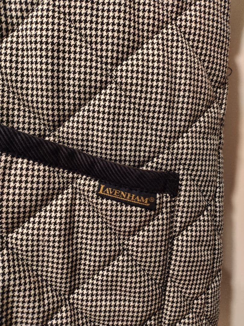 まやかり様　LAVENHAM ウールキルティングベスト 36