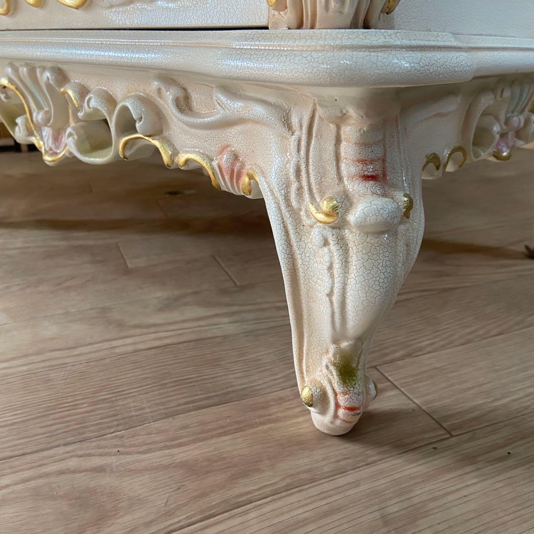 4段チェスト　ロココ調　猫脚 プリンセス ヨーロピアン 姫系⑥