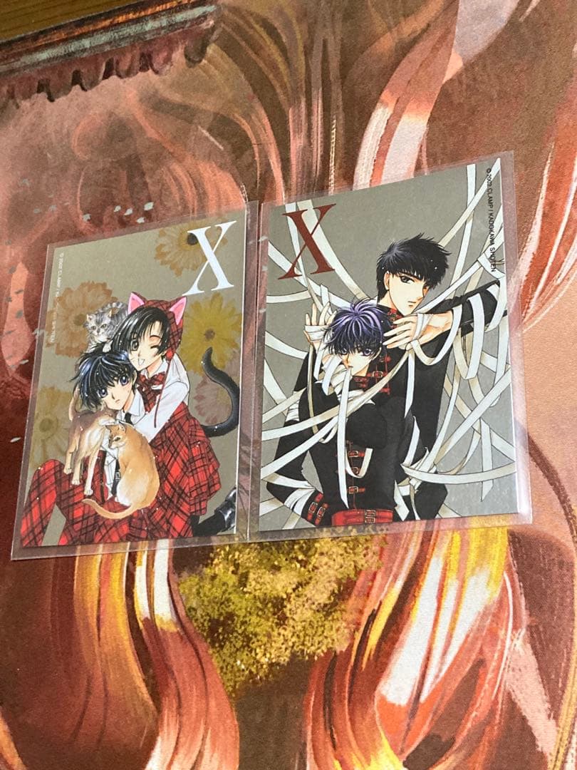 CLAMP　X トレーディングカード 司狼神威 桃生封真　等　5枚