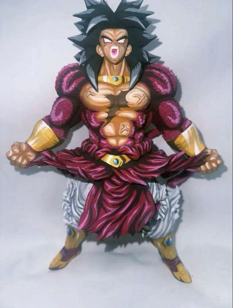 ドラゴンボール　一番くじ　ブロリー4 2次元フルリペイント　フィギュア