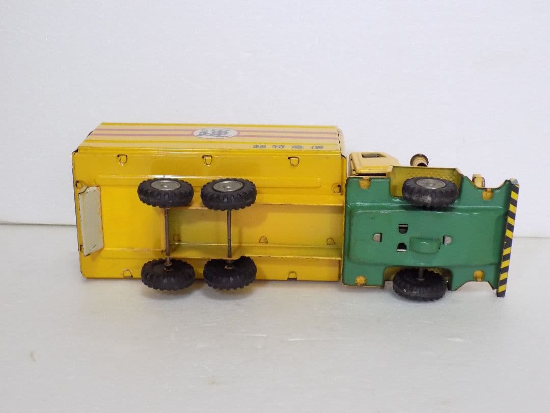 希少　ブリキ　丸運 超特急便トラック　フリクション　日本製