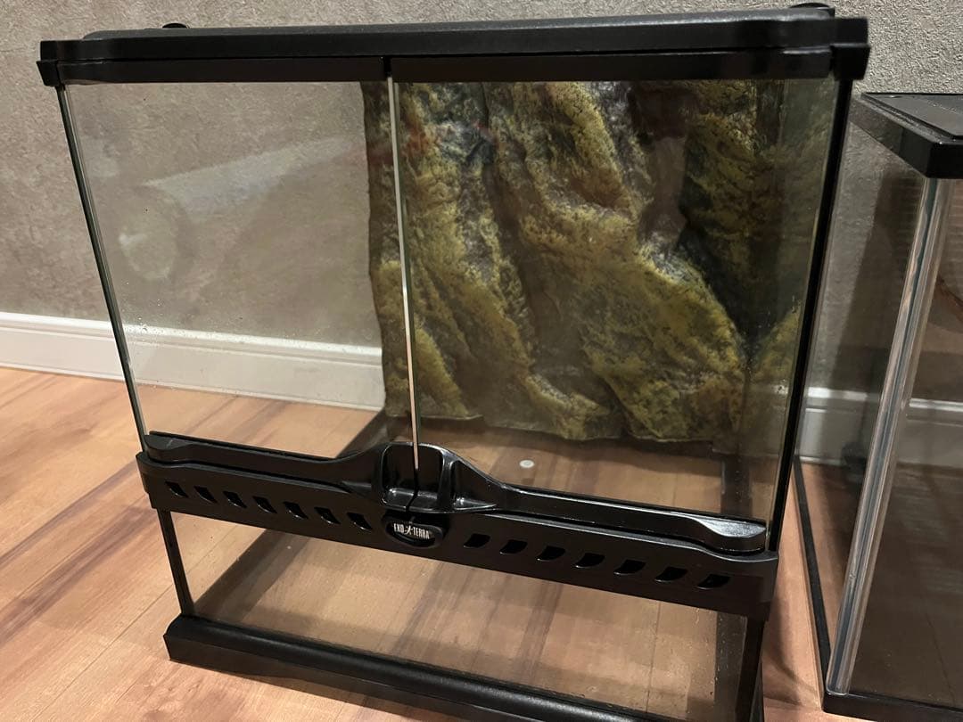 グラステラリウム3030& ガラスケース&カバーセット 400High&温湿度計