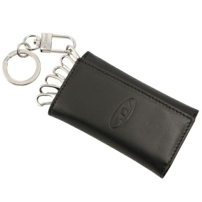 【新品未使用】ディーゼル/DIESEL 本革 6連キーケースキーリング 箱付き