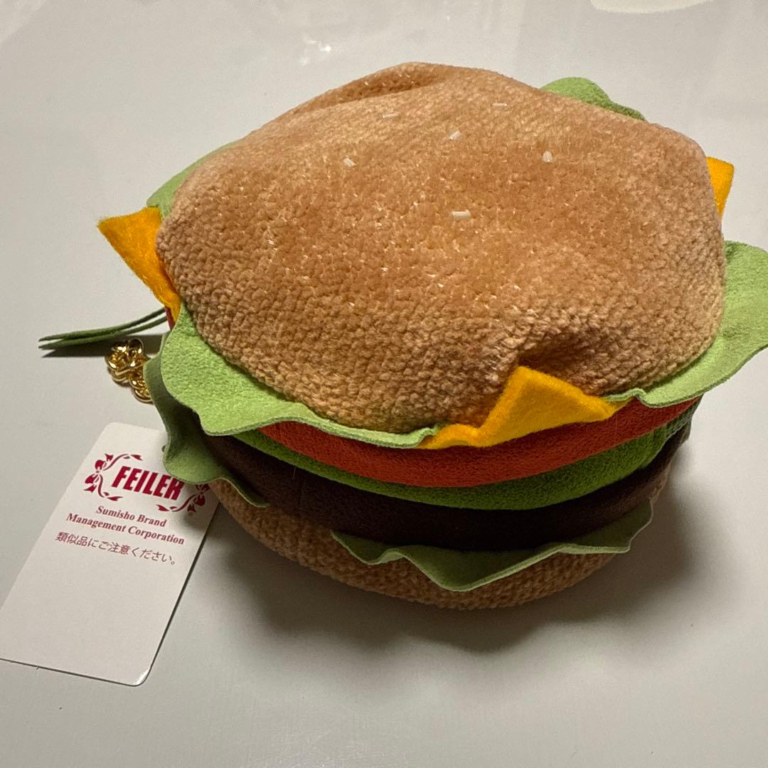 新品　FEILER　ラブラリーバイフェイラー　バーガーショップ　バーガー型ポーチ